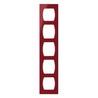 Cooke &amp; Lewis High Gloss Red OP5 Wine Rack Frame 150mm