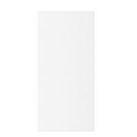 Cooke &amp; Lewis Matt White Clad-On Wall Panel