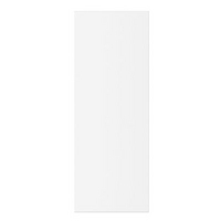 Cooke &amp; Lewis Matt White Curved Base Filler Panel