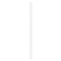 Cooke &amp; Lewis Matt White Curved Wall Filler Post