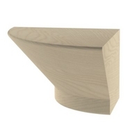 Cooke &amp; Lewis Solid Ash Style Quadrant Sconce