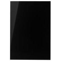 it Kitchens Gloss Black Slab Full-Height Door, Pack B, (W)500mm