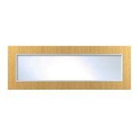 it Kitchens Oak Style Slab Pack ZA Glazed Bridging Door/Pan Drawer Front 1000mm