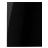 it Kitchens Gloss Black Slab Base End Panel B 570mm