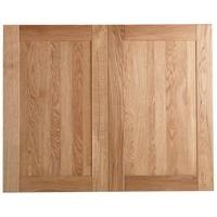 it Kitchens Solid Oak Pack E Larder Doors x 2 600mm