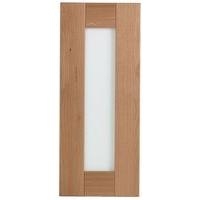 it Kitchens Solid Oak Pack F Glazed Door 300mm