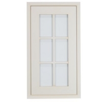 Cooke &amp; Lewis Woburn Pack G1 Tall Glazed Door 500mm