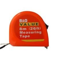 B&amp;Q Value Tape Measure Assorted Colours (L)8m