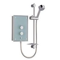 Mira Azora 9.8kw Electric Shower Frosted Glass